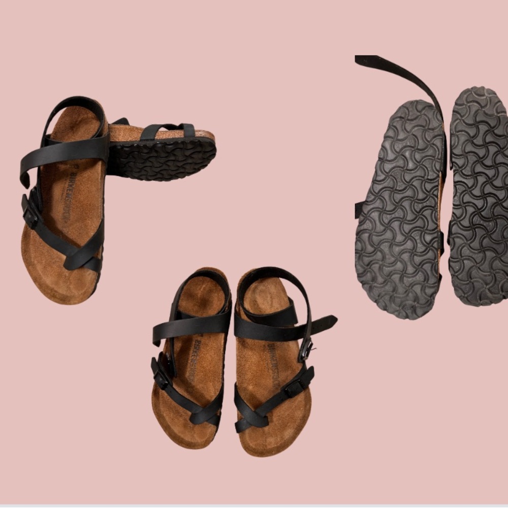 Black Birkenstocks